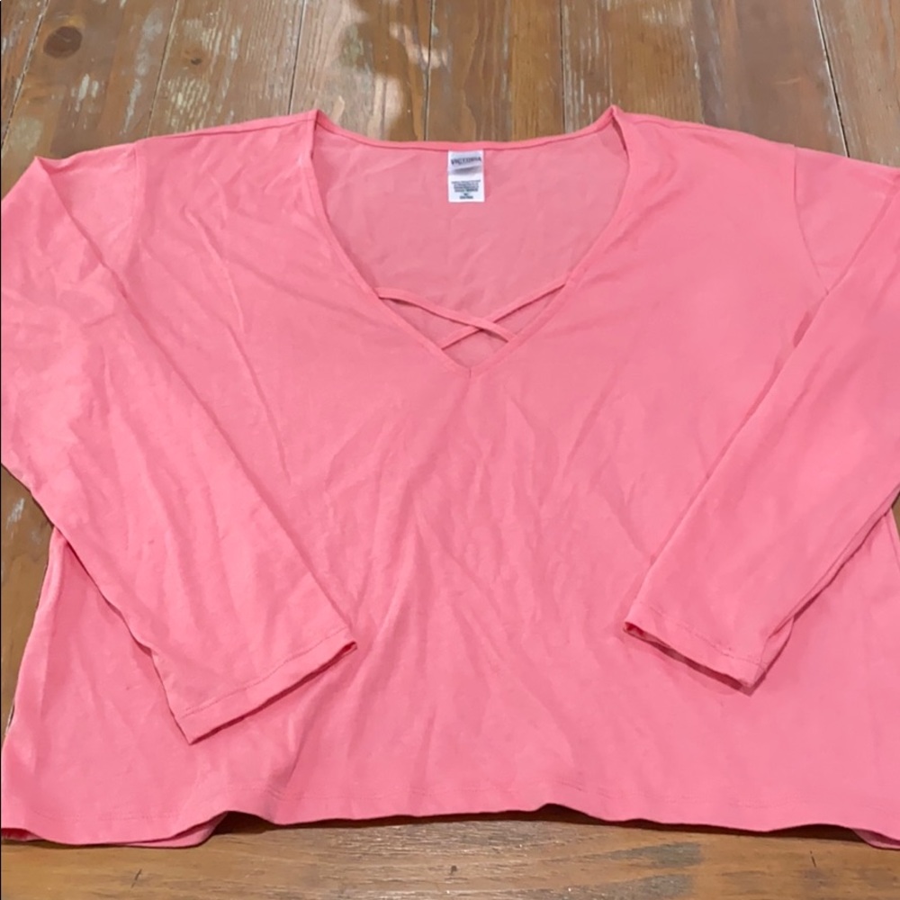 NEW VS Sport cross front long sleeve tee